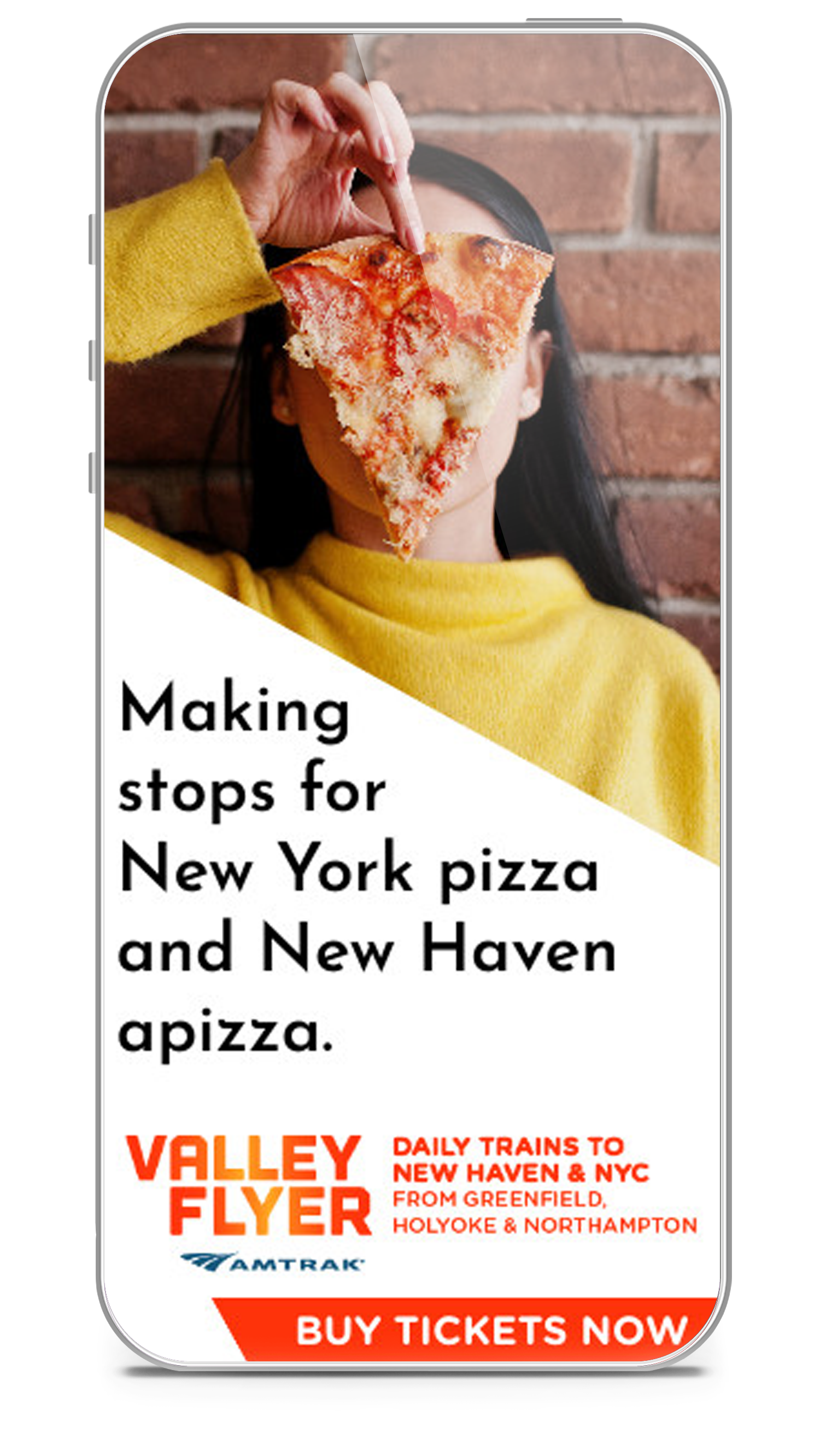 Making stops for New York pizza and New Haven Apizza