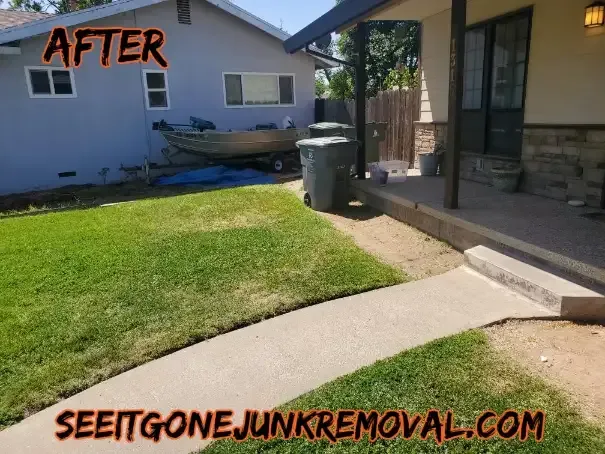 See It Gone Junk Removal Appliance and Furniture Removal Service Before