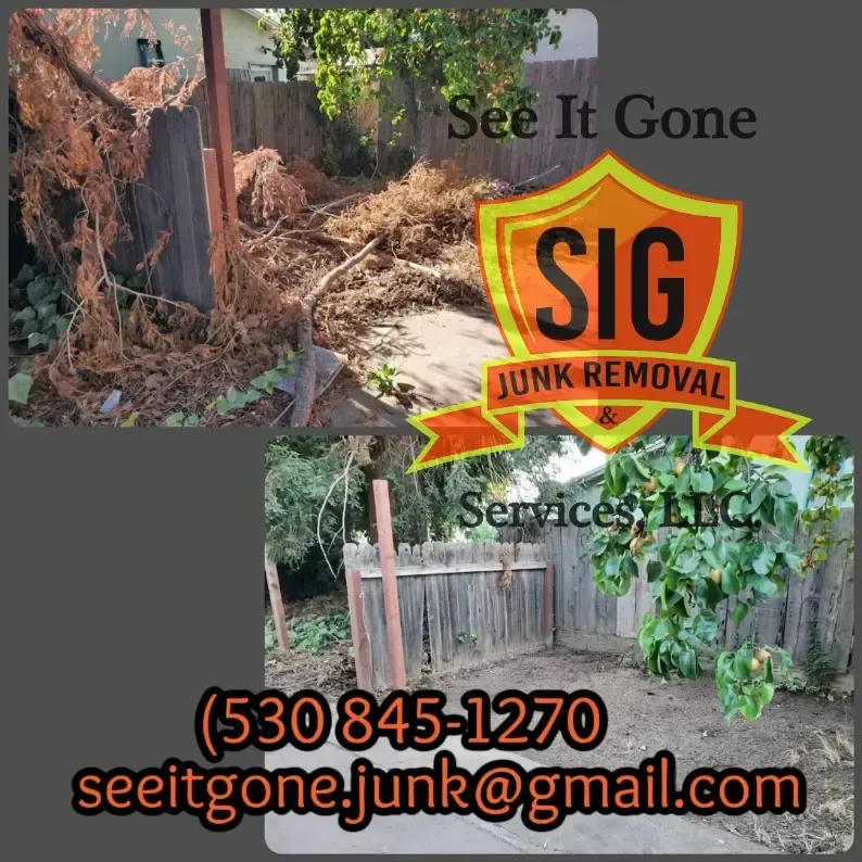local cleanout company before after