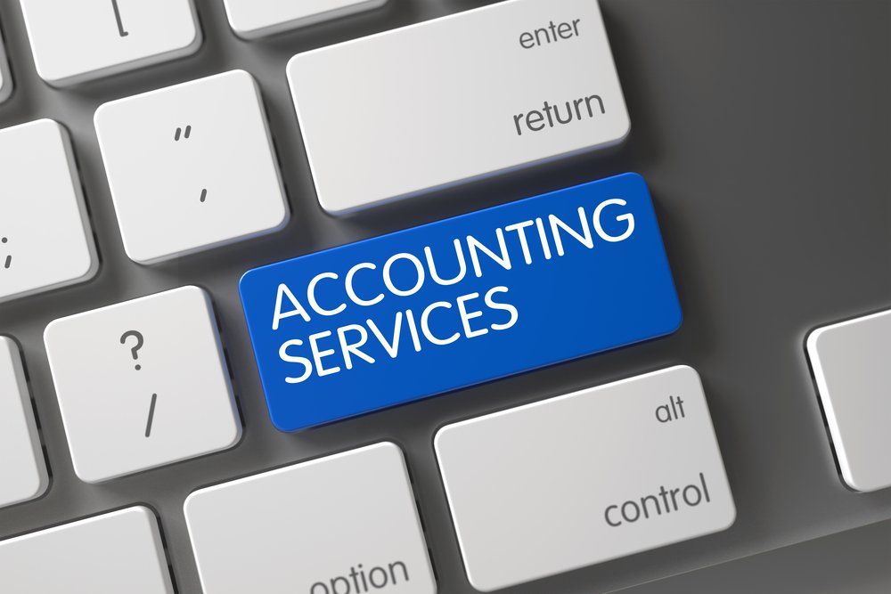 Keyboard with accounting services key  — Fraser Coast Accounting Group in Pialba, QLD