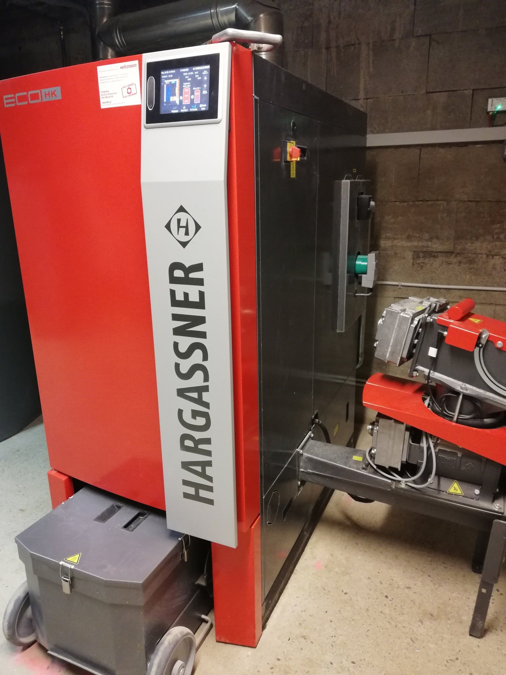 machinerie de chauffage