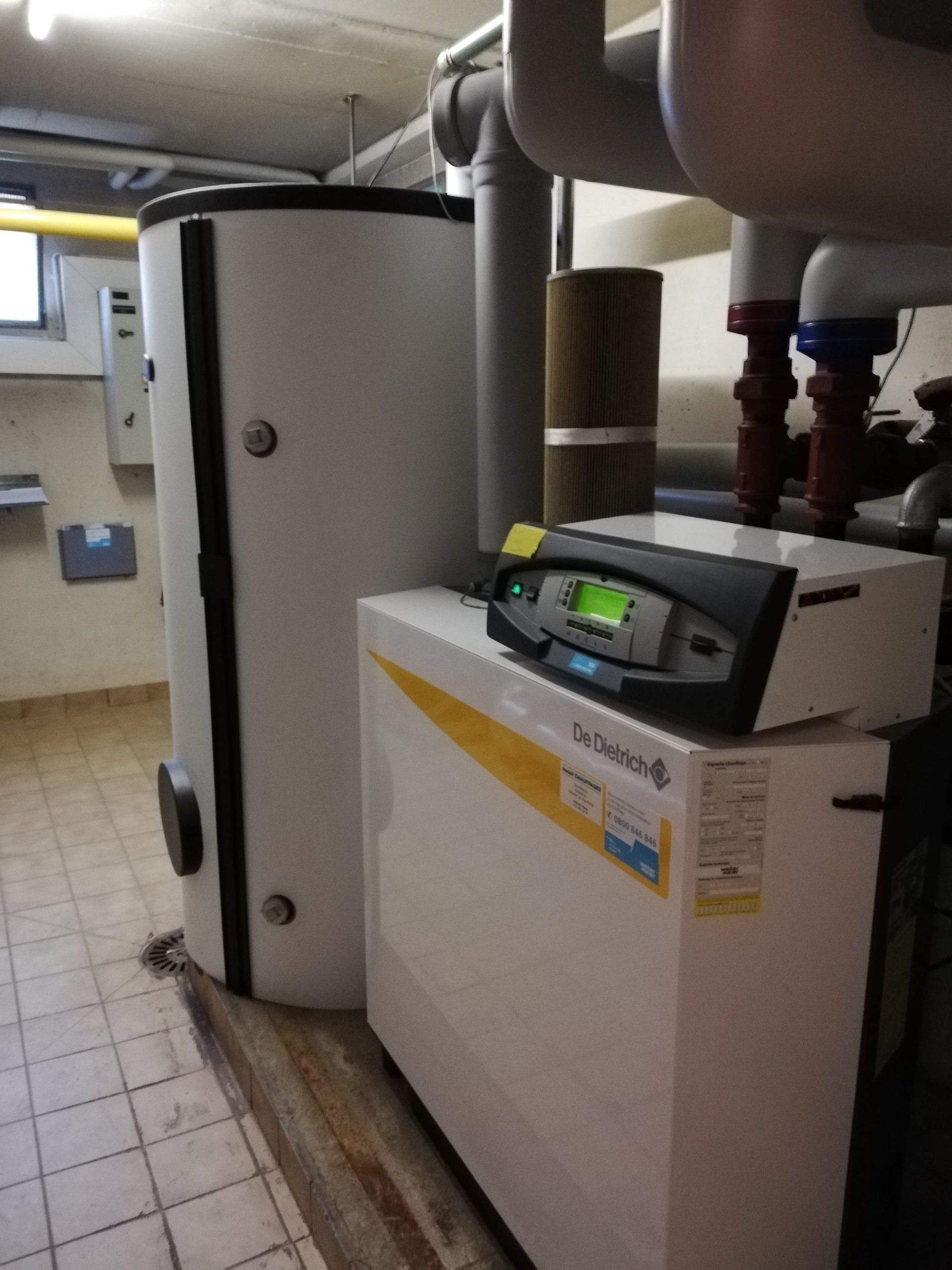 machinerie en souterrain