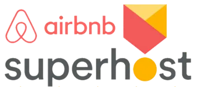 The Airbnb logo: a coral-colored, stylized ‘A’ formed by a single continuous line resembling a map pin.