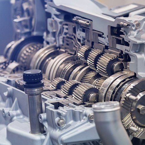 A Close Up Of A Gearbox In A Car Engine — P & M Performance & Mechanical In Bungalow, QLD