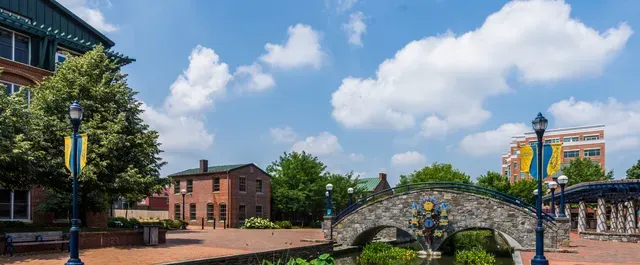 Historic downtown Frederick MD