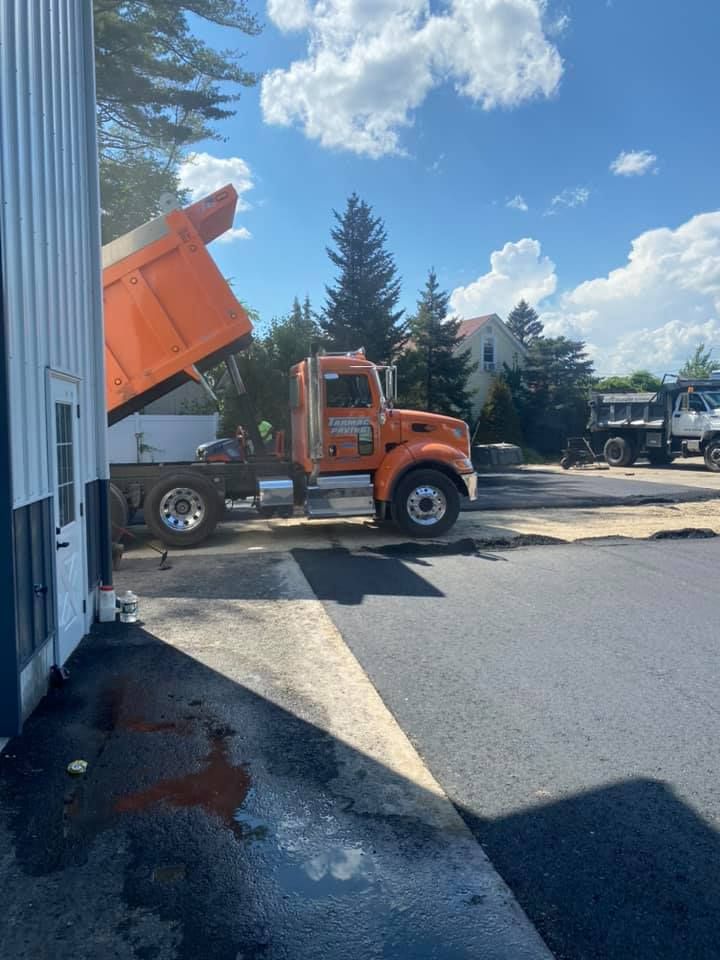 Head Of A Dumper | Manchester, NH | Tarmac Paving