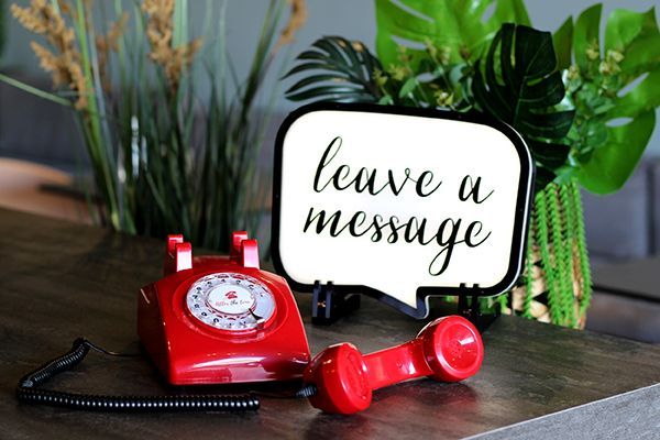 Audio Guest Book Red