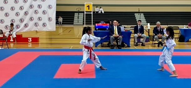 Kids practicing Judo throws and safe falls at Champion Martial Arts & Fitness in Pasadena, TX for confidence