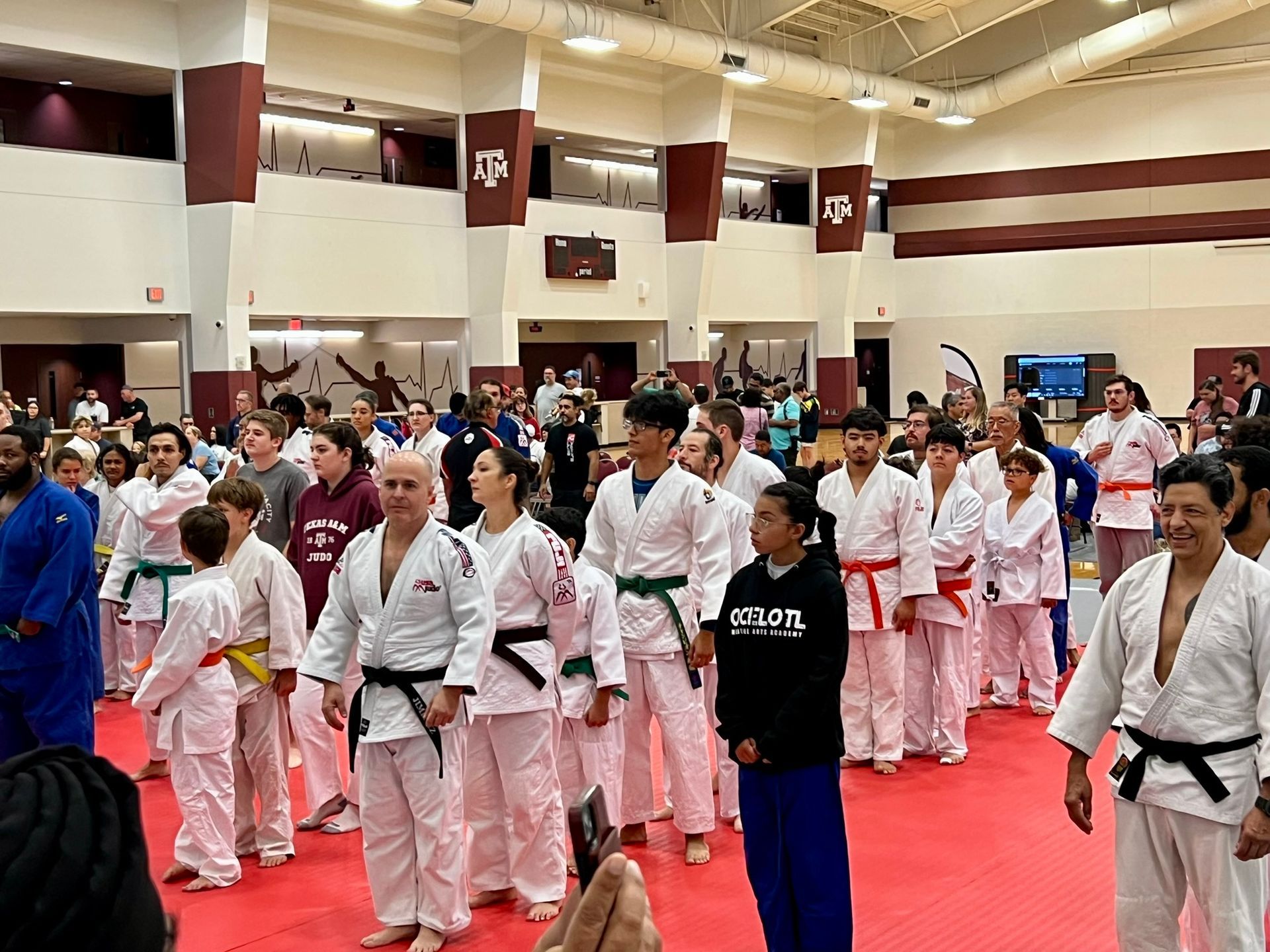 Women and girls practicing Judo throws at Champion Martial Arts & Fitness in Pasadena, TX for confidence and safety