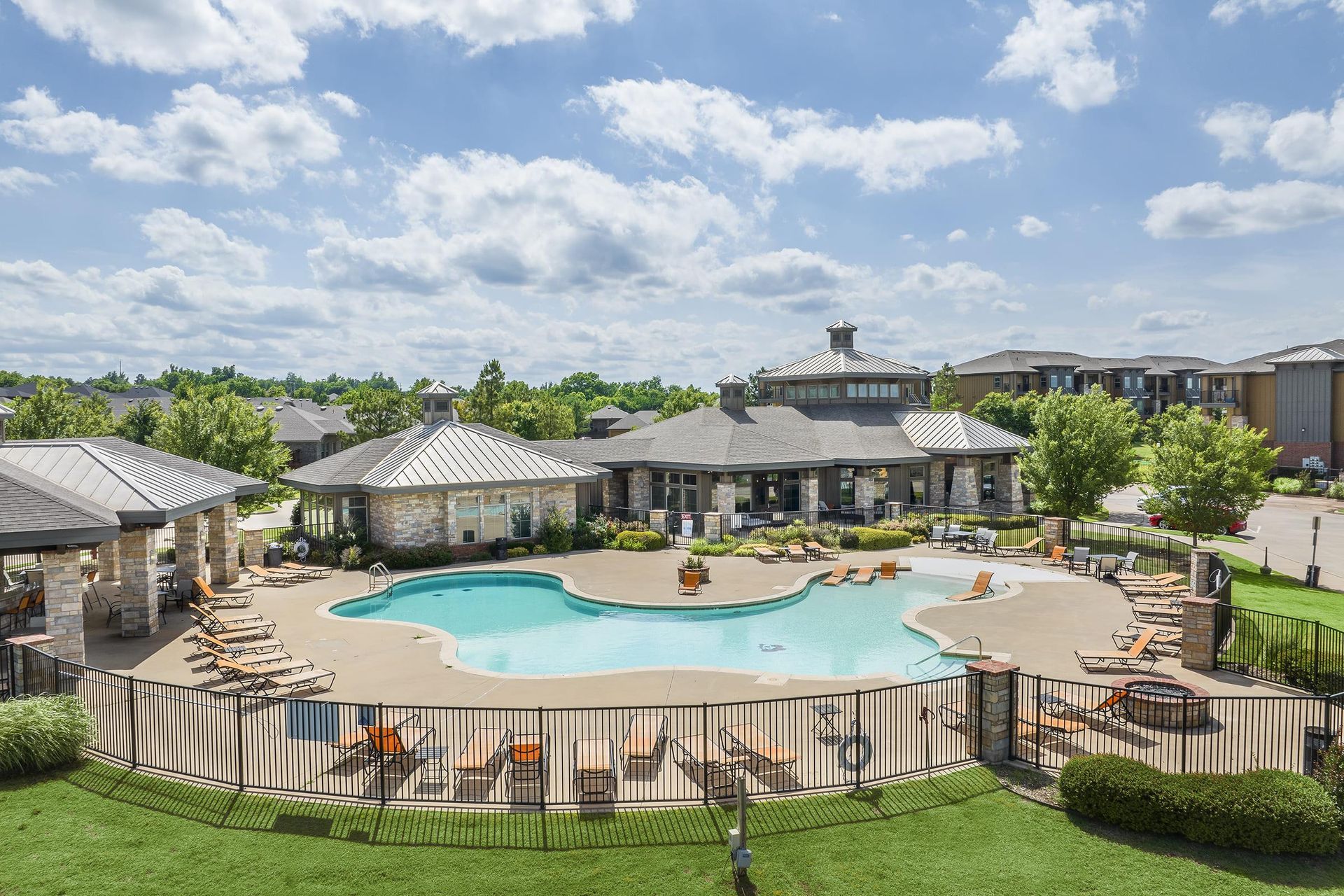 Swimming pool at 5iftyOne at Tradan Heights.