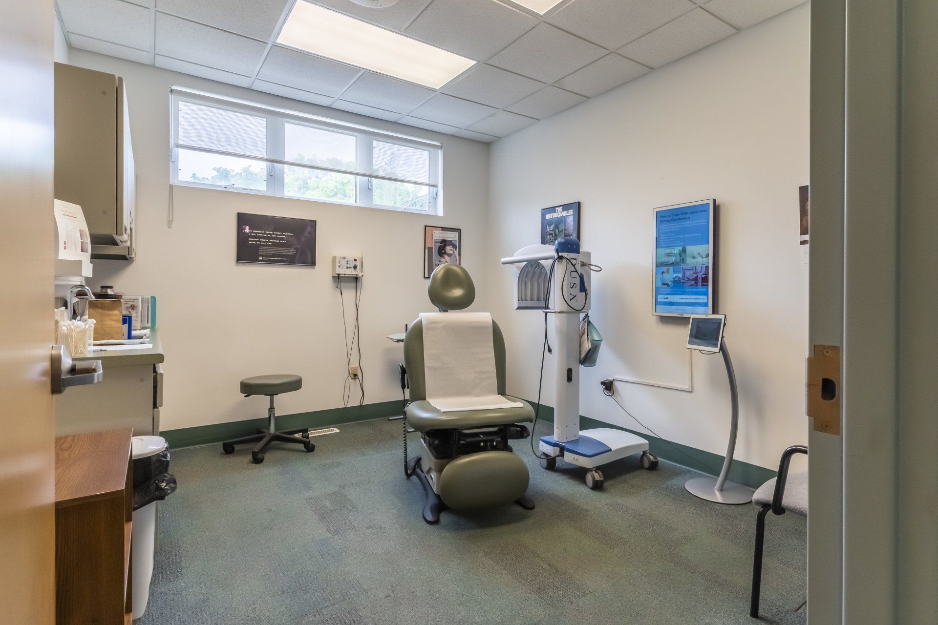 Dr. Desjarlais' Medical Dermatology Room in Adrian, MI.