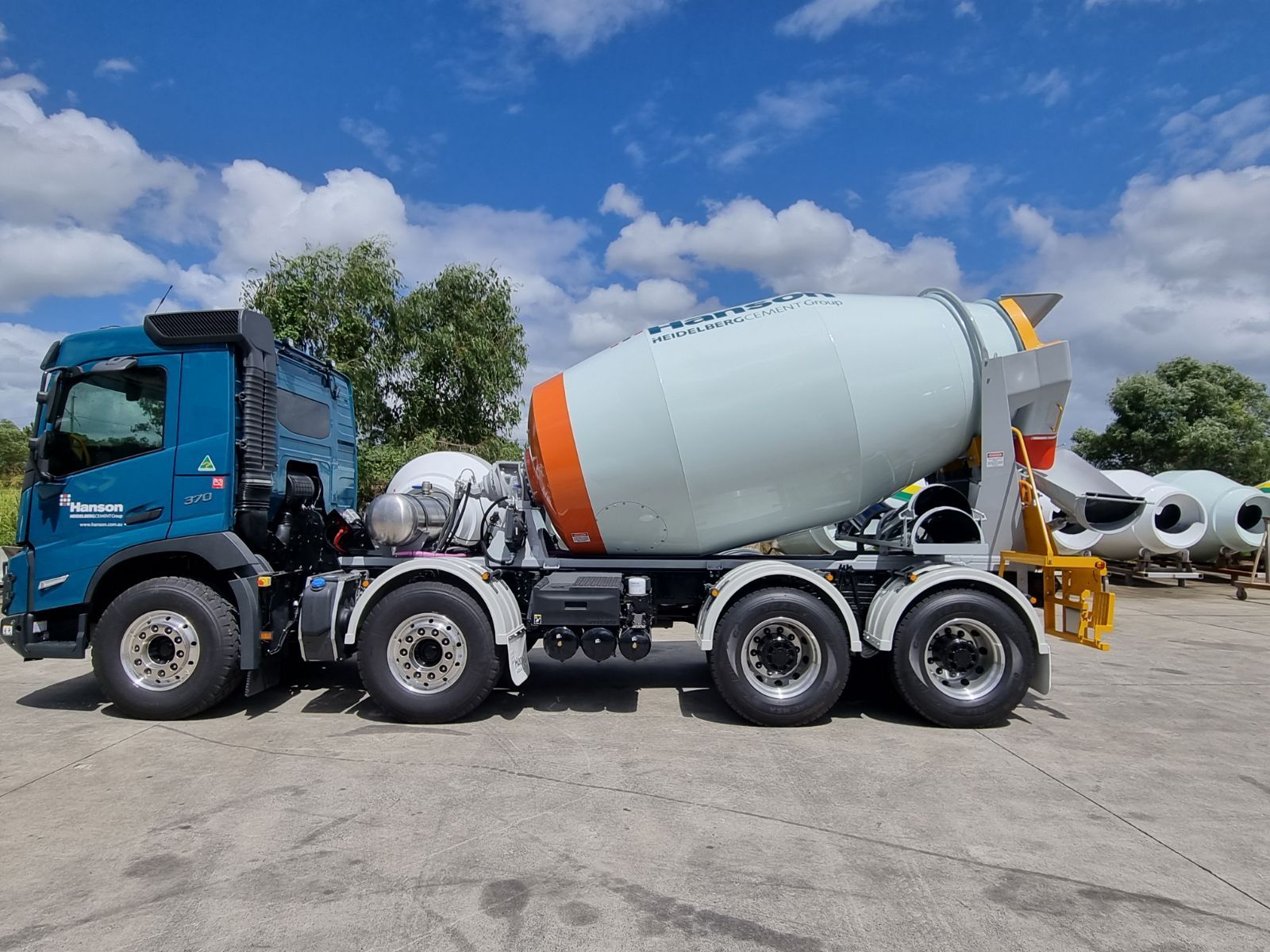 Concrete Mixer Parts — Sumner, QLD  — Thai Steel Fabrications