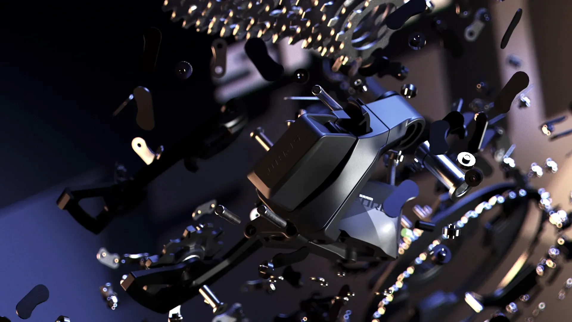 Still from SRAM and Shimano animation Still from SRAM and Shimano animation