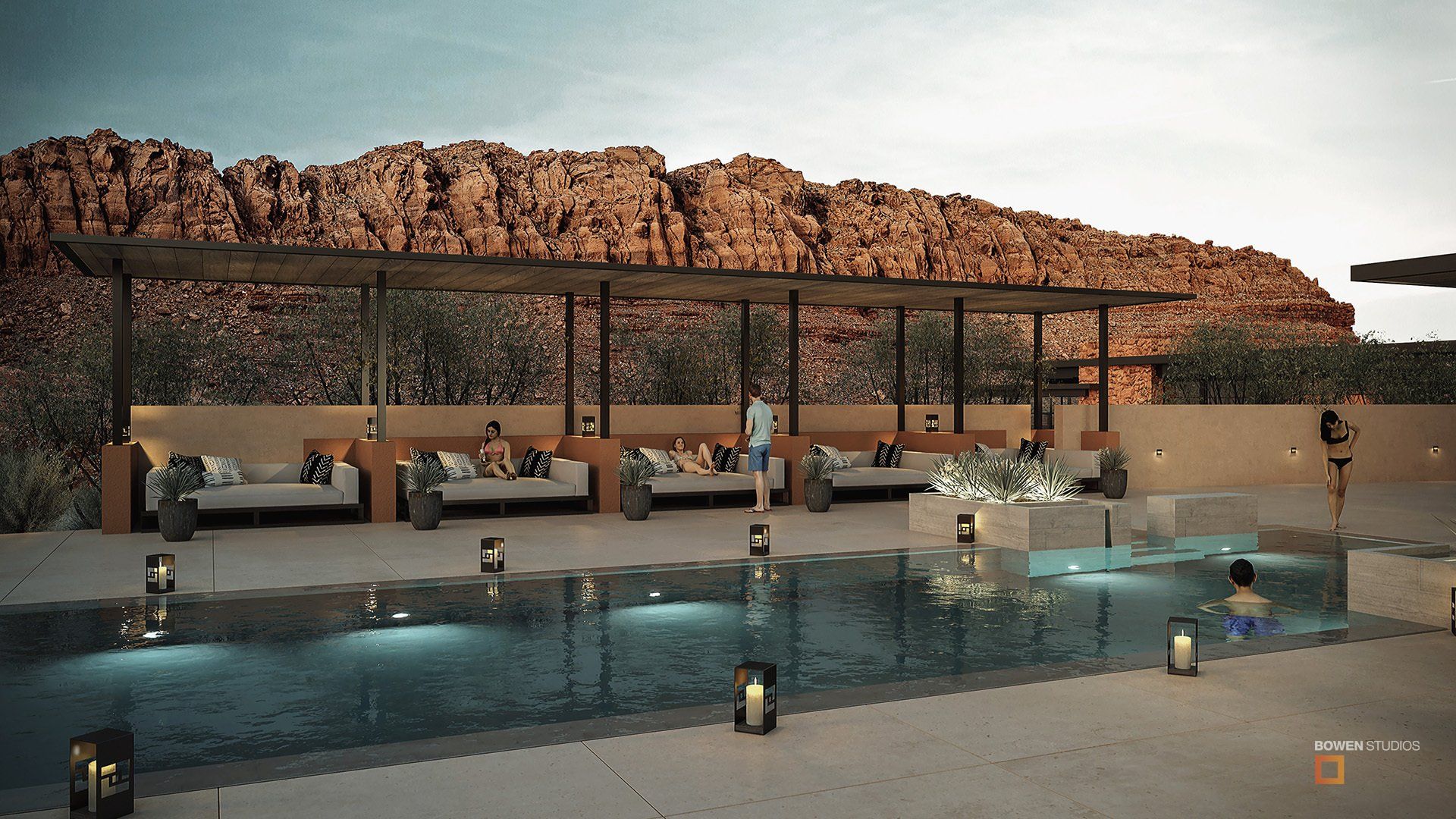 Sentierre in Padre Canyon