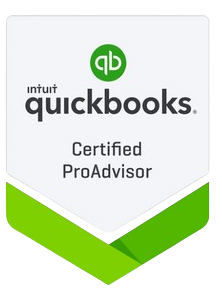 A quickbooks logo that is certified proadvisor