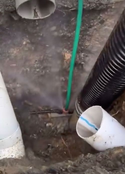 Using Hydro Excavation To Expose Water Leak Job | Gold Coast Vac Trucks