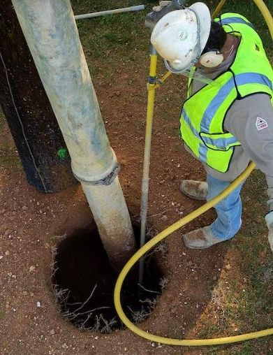 Brisbane Pole & Post Hydro Excavation Service | Gold Coast Vac Trucks