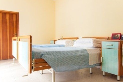 Luminosa camera doppia a Villa Maia