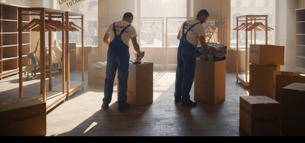 sgombero cantine, locali commerciali, uffici