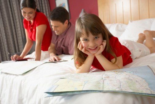 Family satisfied with our lodge rooms in Alma, NE