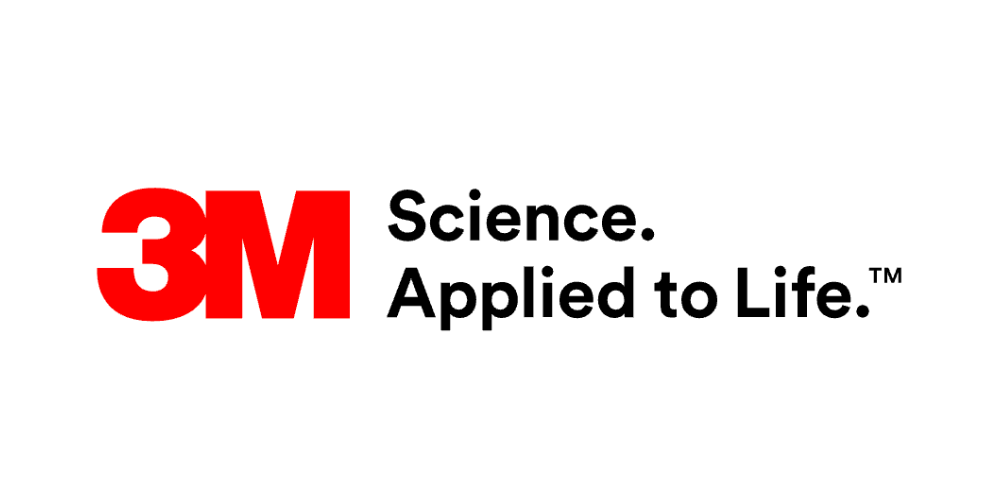 3M logo: Red 