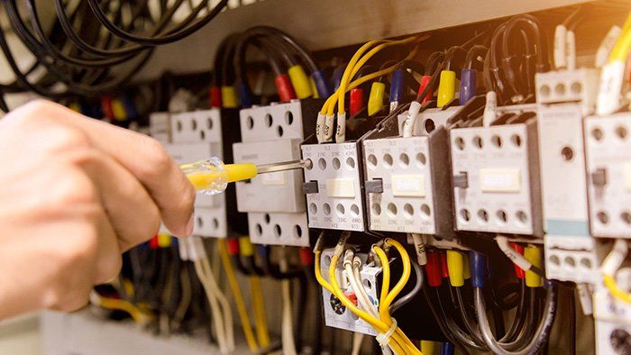 Electrician Working — Southern Indiana — Weyer Electric, Inc.