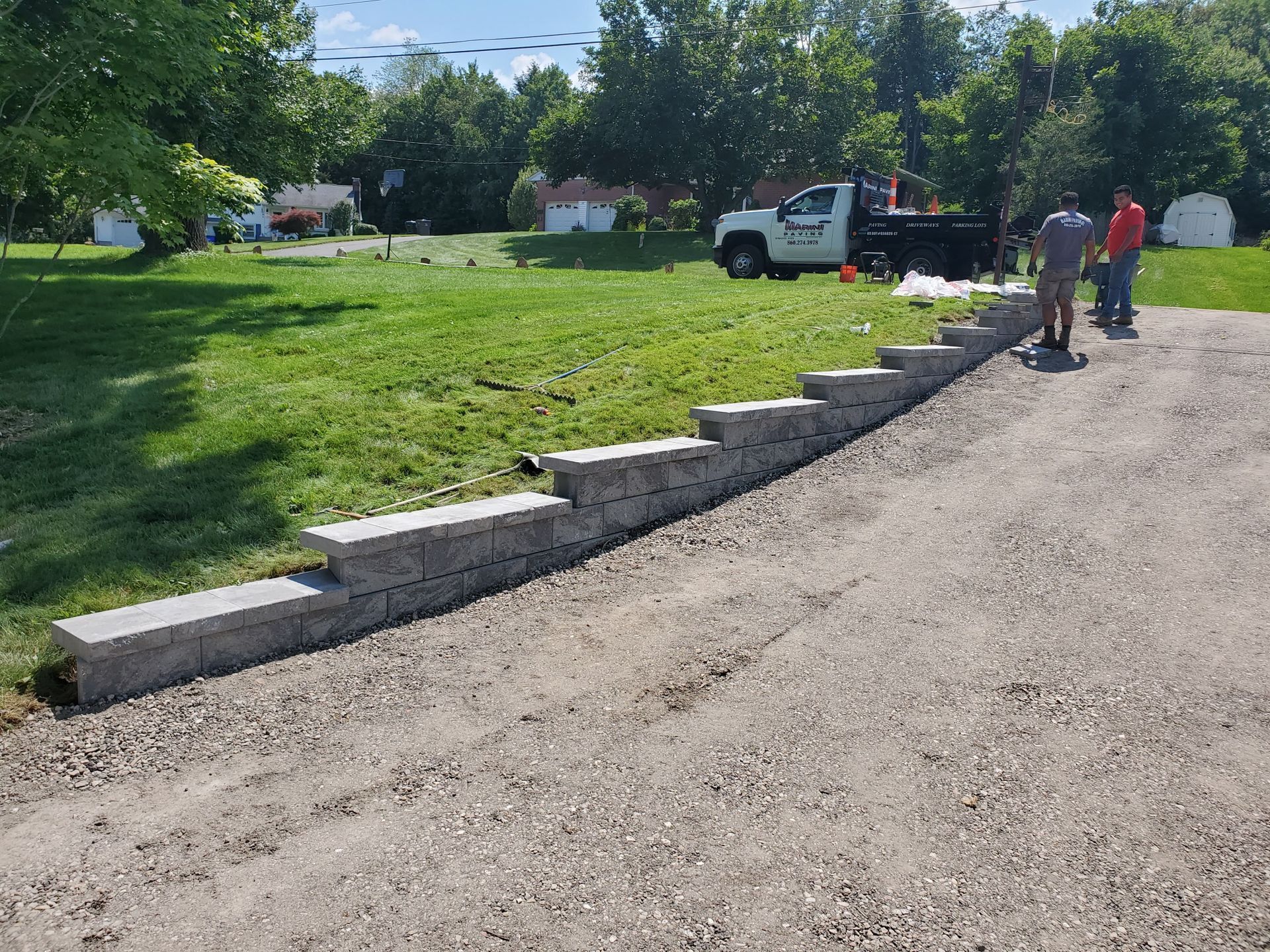 Marini Paving LLC Does Masonry Services