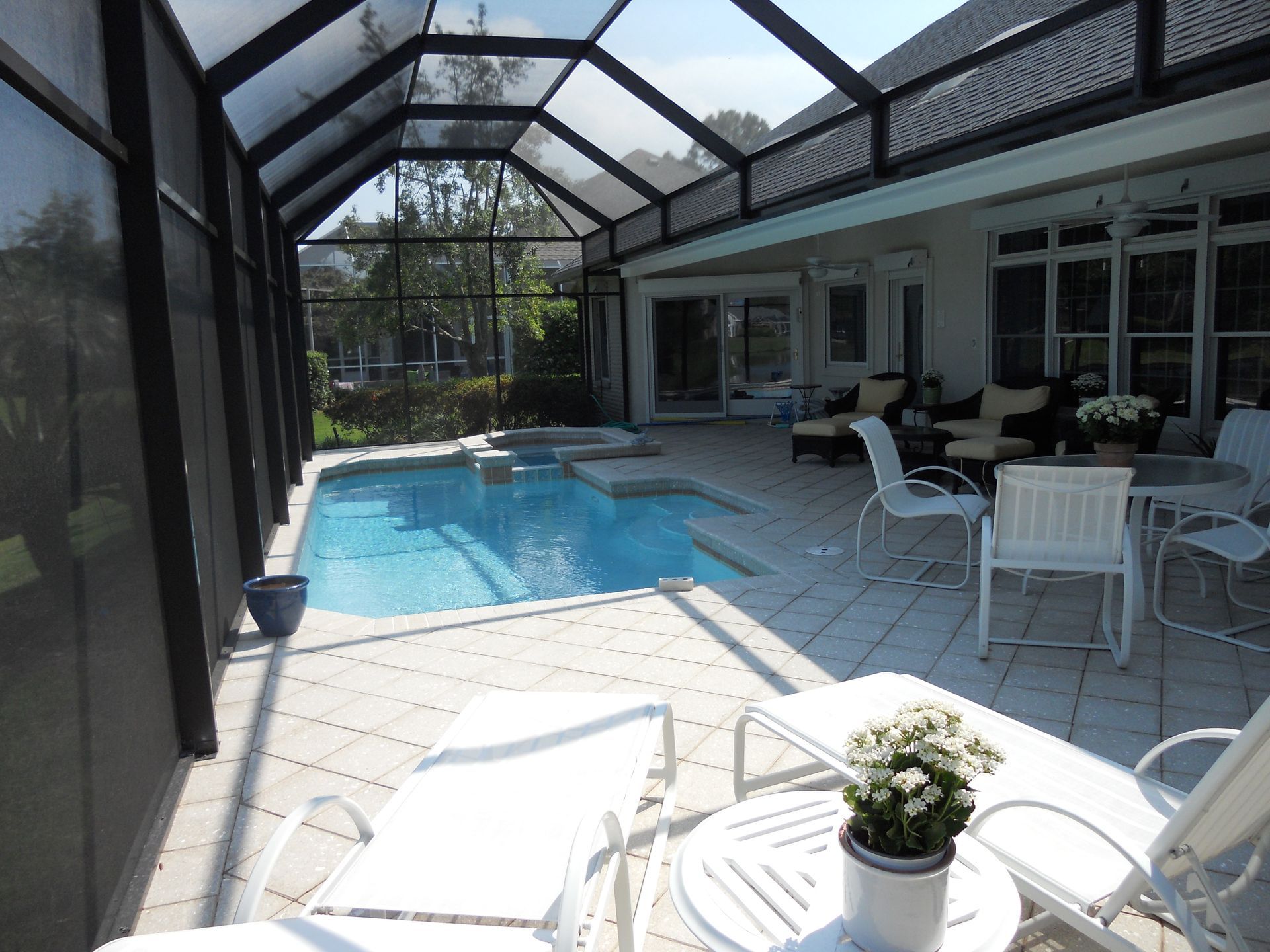 Pool Enclosures Jacksonville & St. Augustine, FL A Screen Repair By