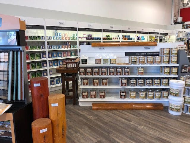 paint, paint supplies & wood stains