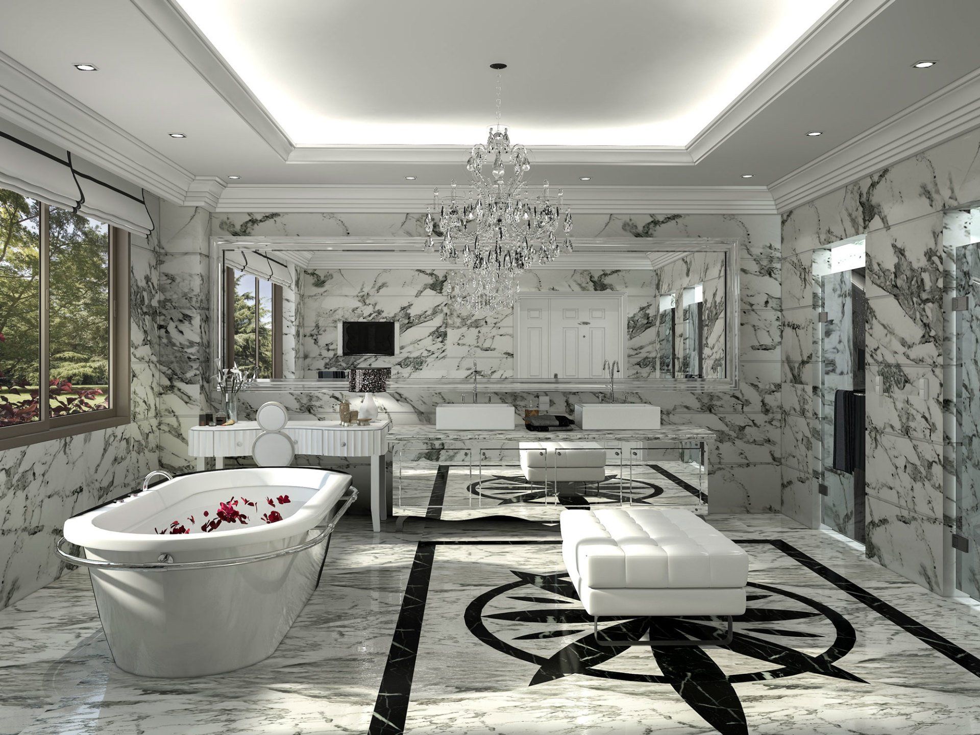 Luxury Bathroom — Haverhill, MA — Natural Stone Plus Inc
