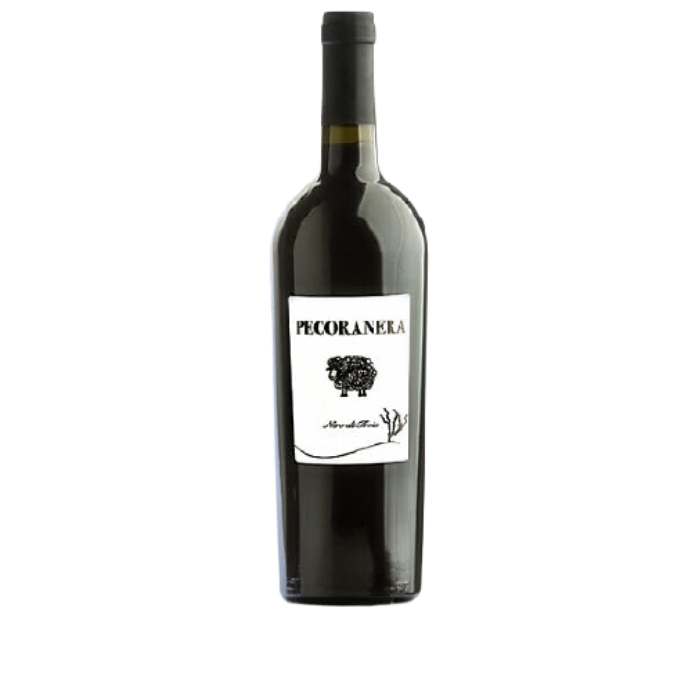 Wijnfles met het label 