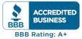 BBB Accredited business logo | Halls Car Care