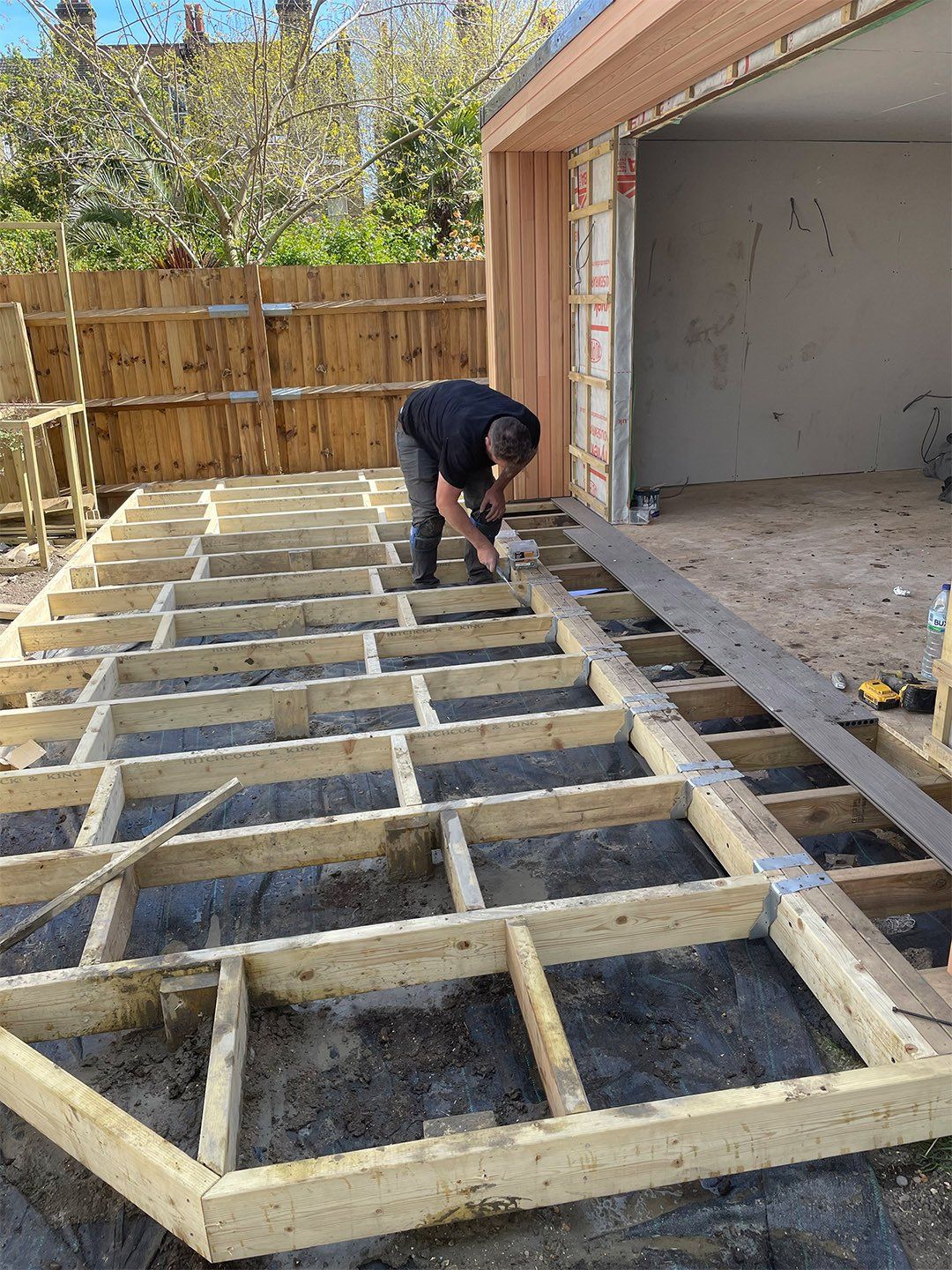 Fulham garden room project