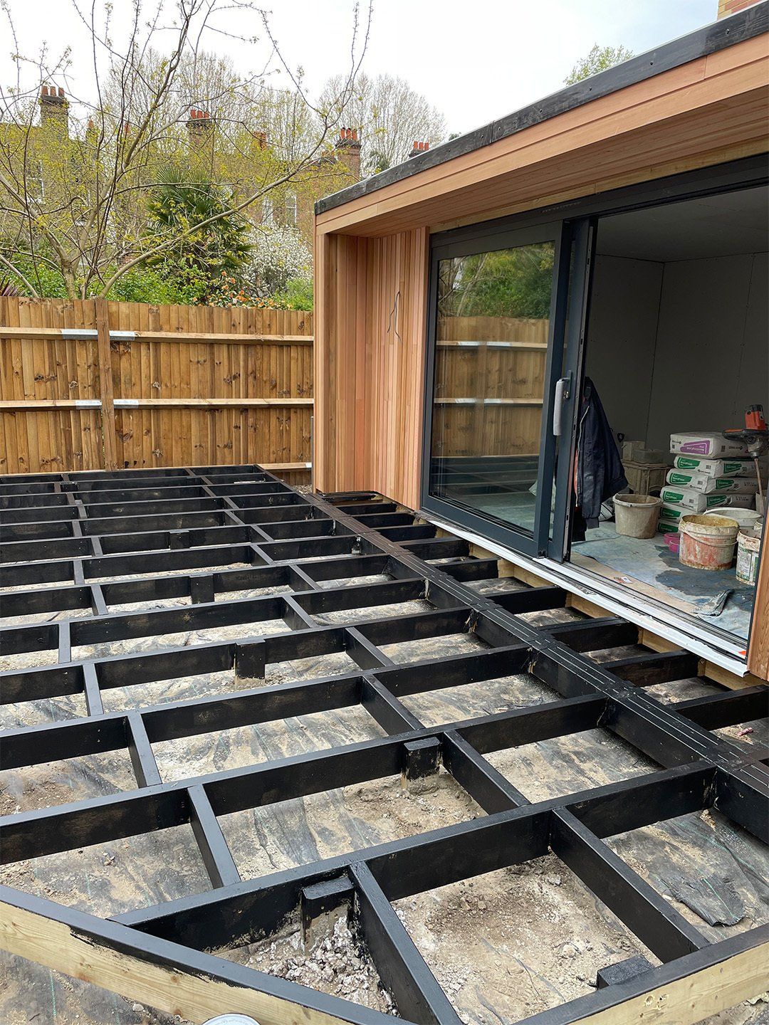 Fulham garden room project