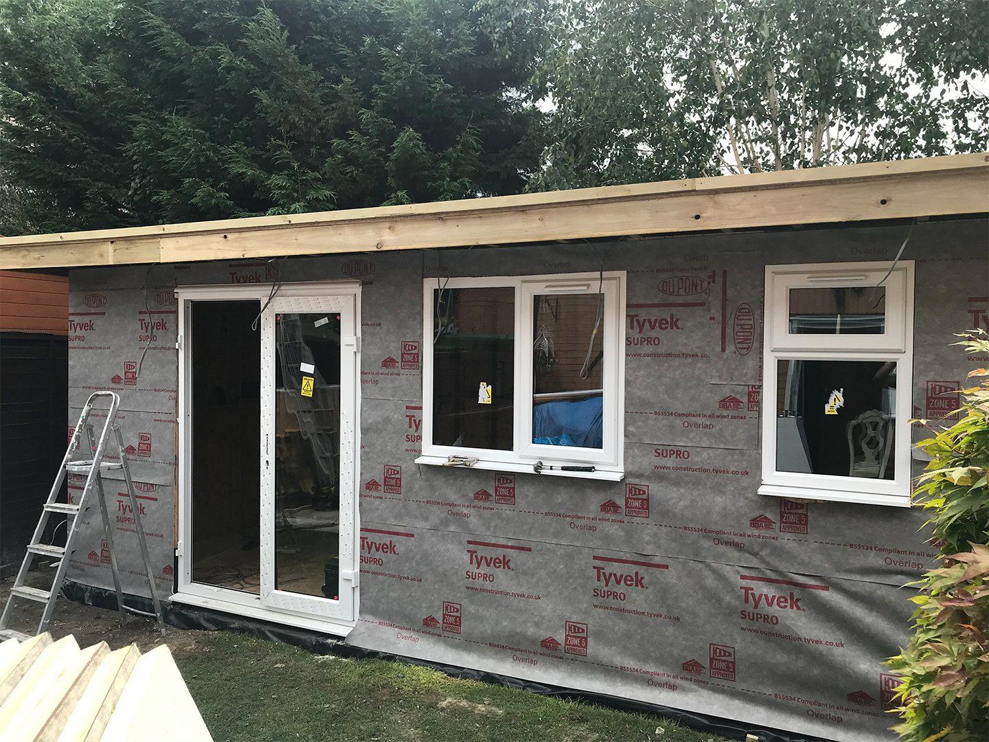 Loughton garden room project