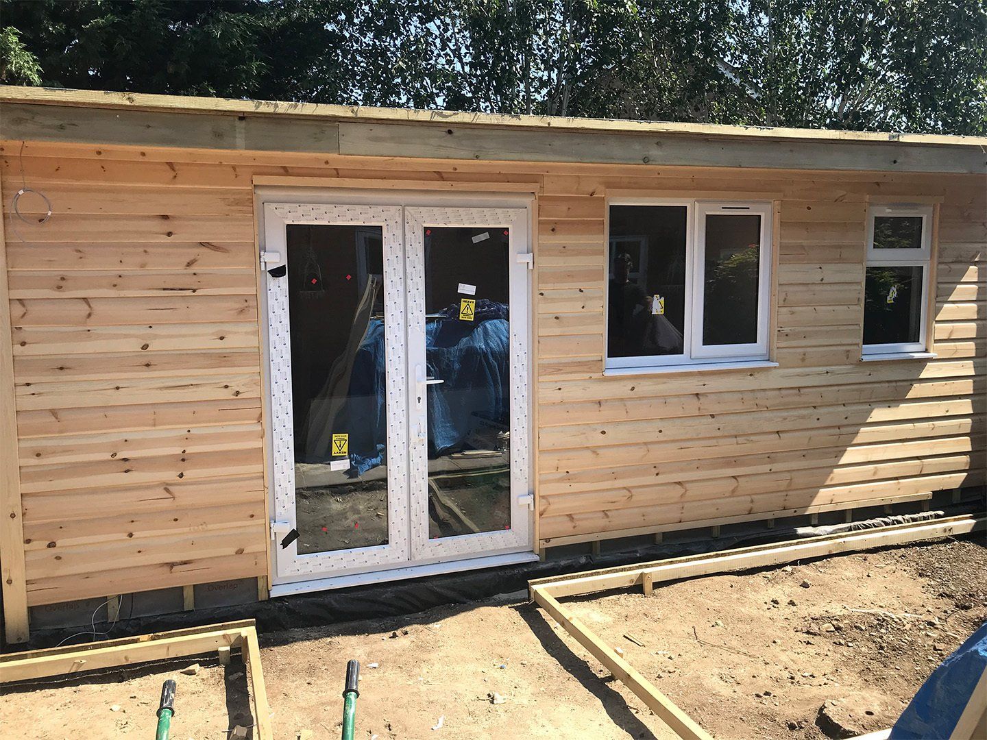 Loughton garden room project