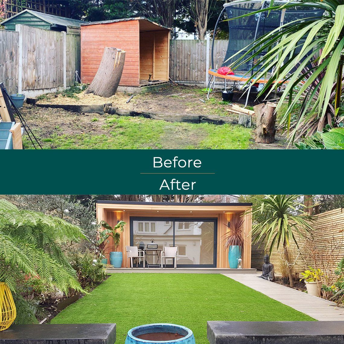 Woodford garden room project