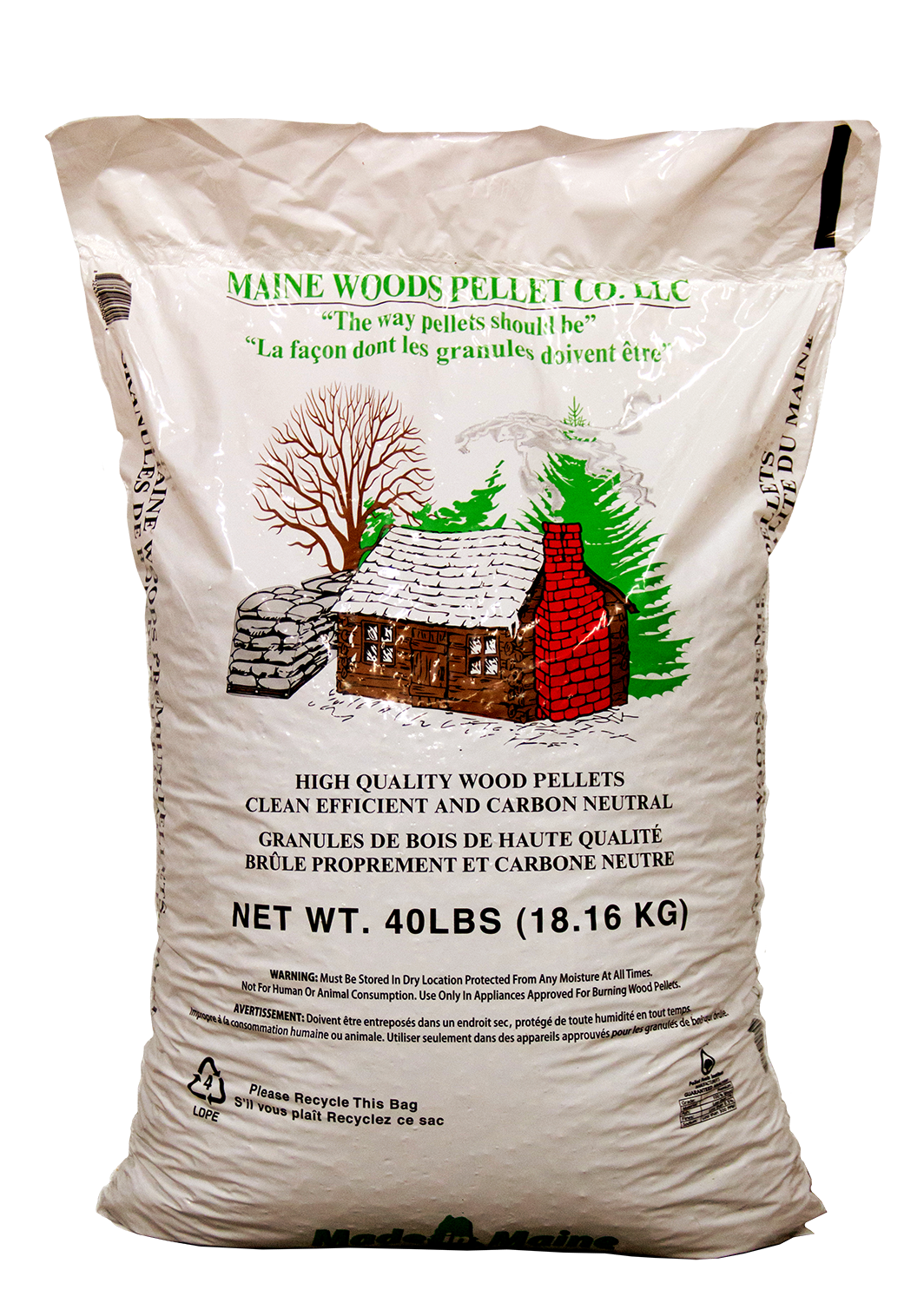 Maine Hardwood Pellet Blend offered by Pellets Now