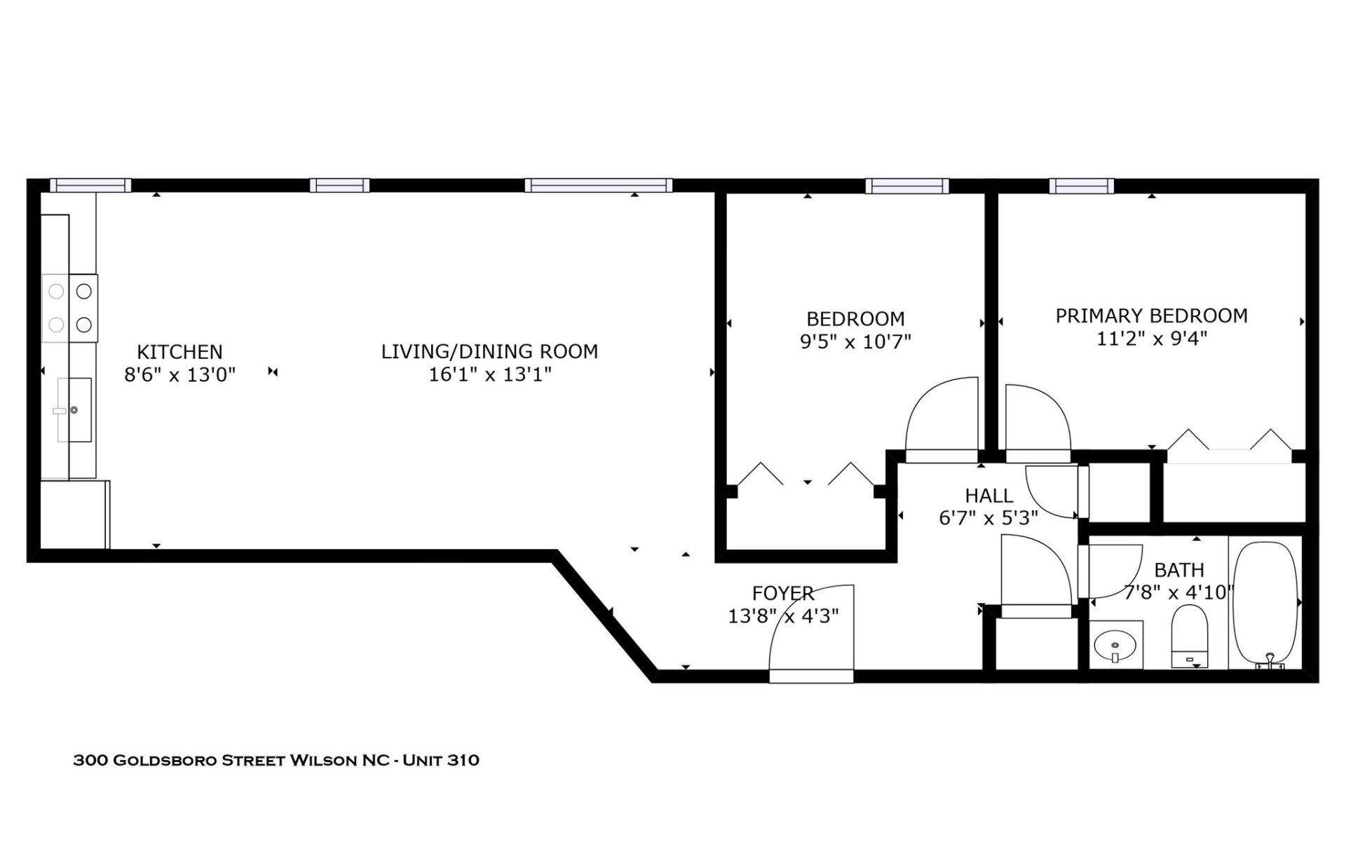 CAPE FEAR floorplan