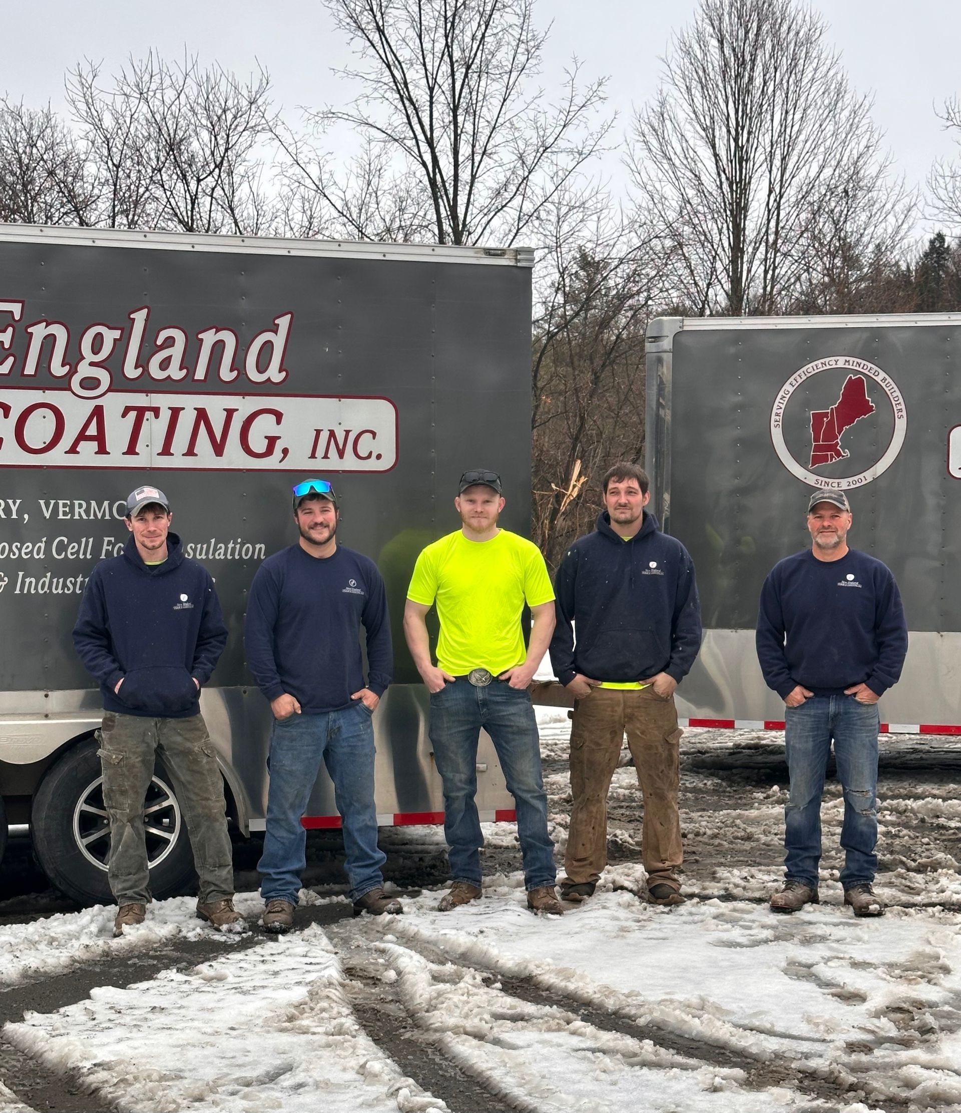 Buddy and Shannon Champan owners of New England Foam and Coating Inc
