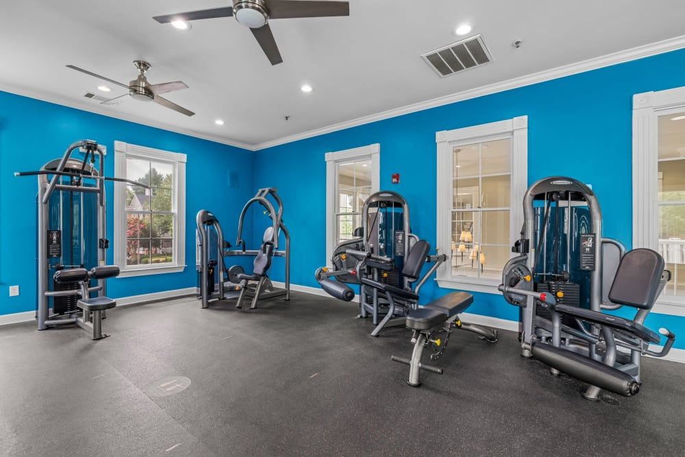 Modern Fitness Center at The Marq at Brookhaven