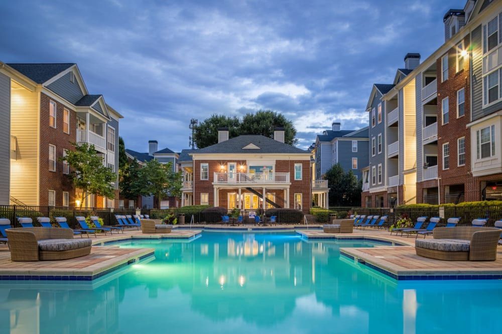 Resort Style Pool at The Marq at Brookhaven