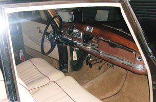 Classic car interior