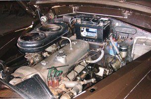 Classic car interior