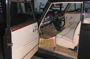 Classic car interior