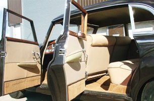 Classic car interior