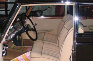 Classic car interior