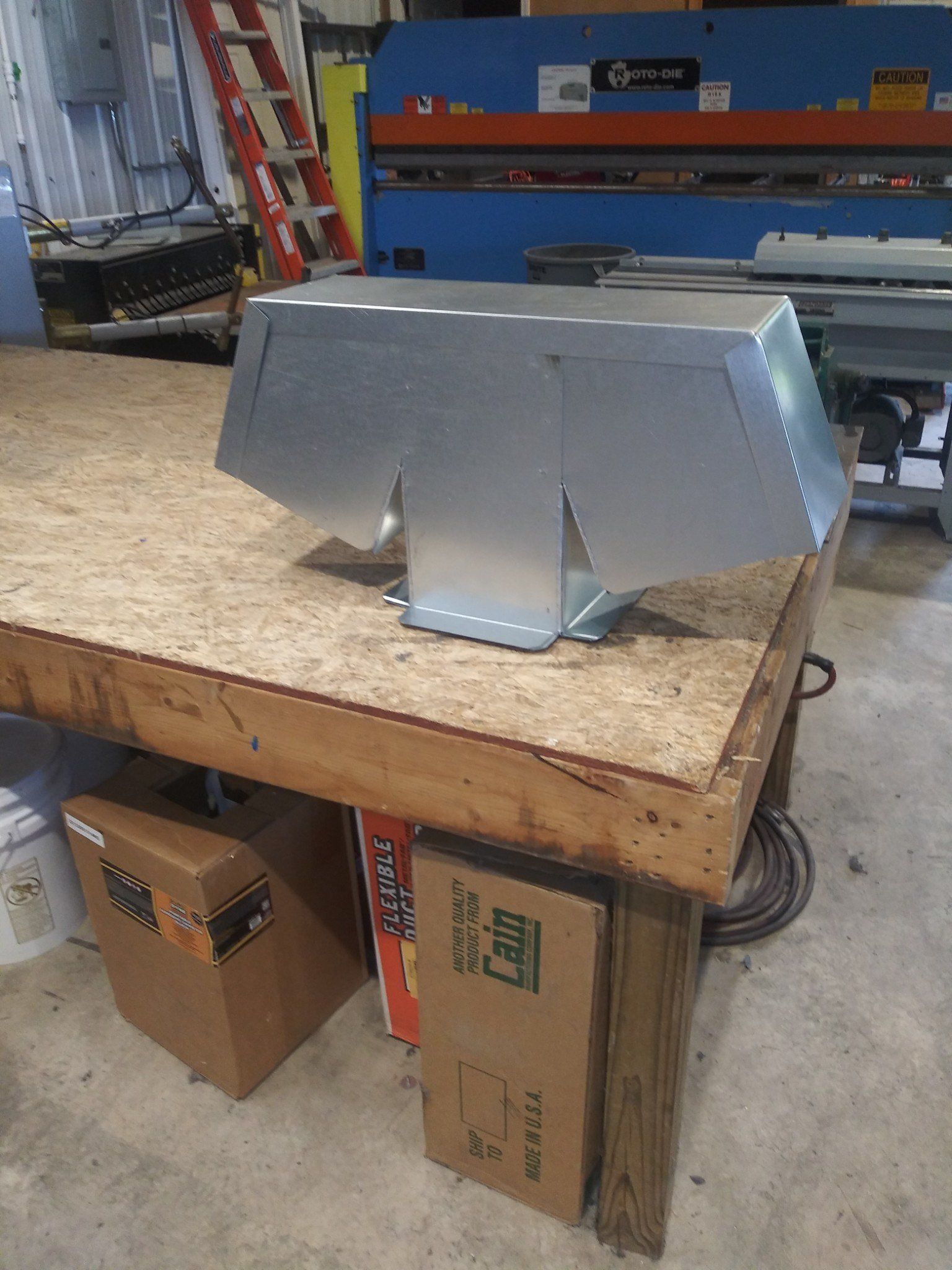 Custom Sheet Metal Fabrication — Raymond, MS — Mid Mississippi Heating & AC, LLC