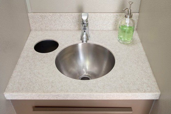 Commercial Class Comfort Room Sink — Jackson, MS — Gotta Go Site Service Rentals