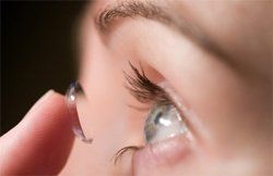 Glasses — Inserting a Contact Lens in Eye in Hutchinson, KS